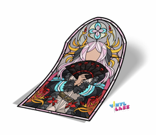 Load image into Gallery viewer, Mini Stained Glass ~ Hibana ~ Spot Reflective
