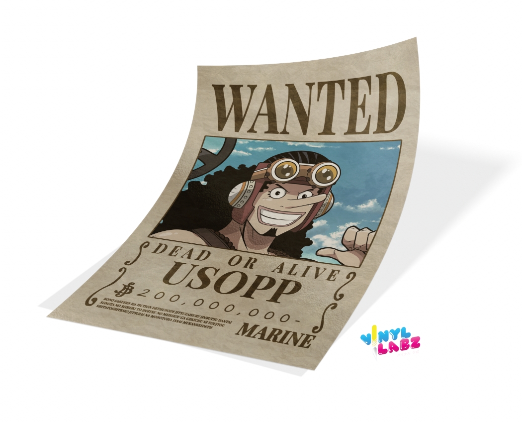 Usopp - Wanted Poster