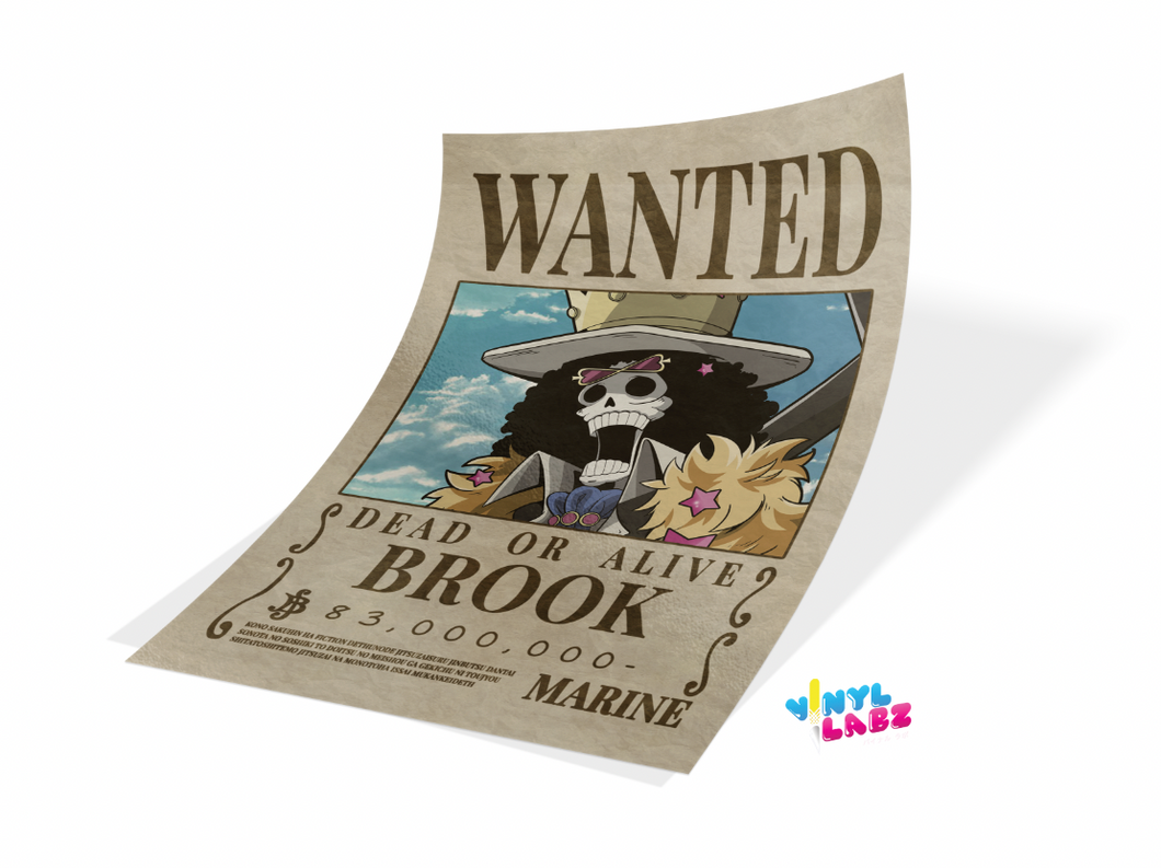 Brook - Wanted Poster