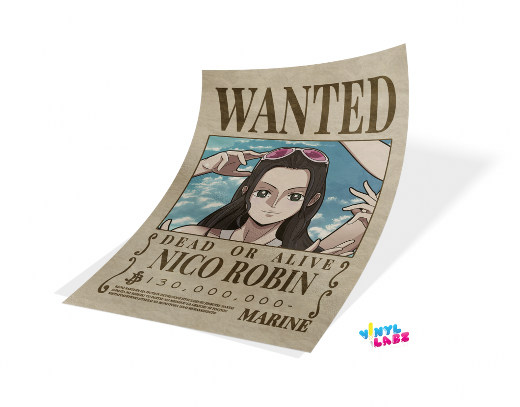 Robin - Wanted Poster
