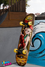 Load image into Gallery viewer, Ki (Yellow) Cammy Cosplay - Skate Deck
