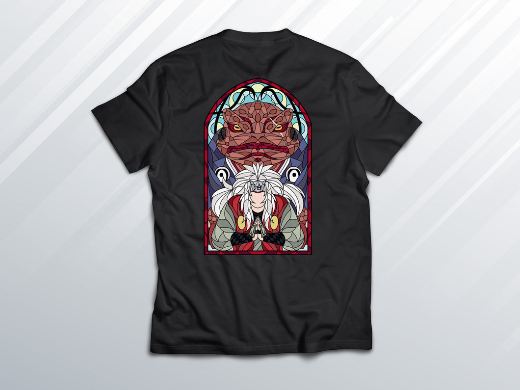 Jiraiya Stained Glass T-Shirt (Front & Back)