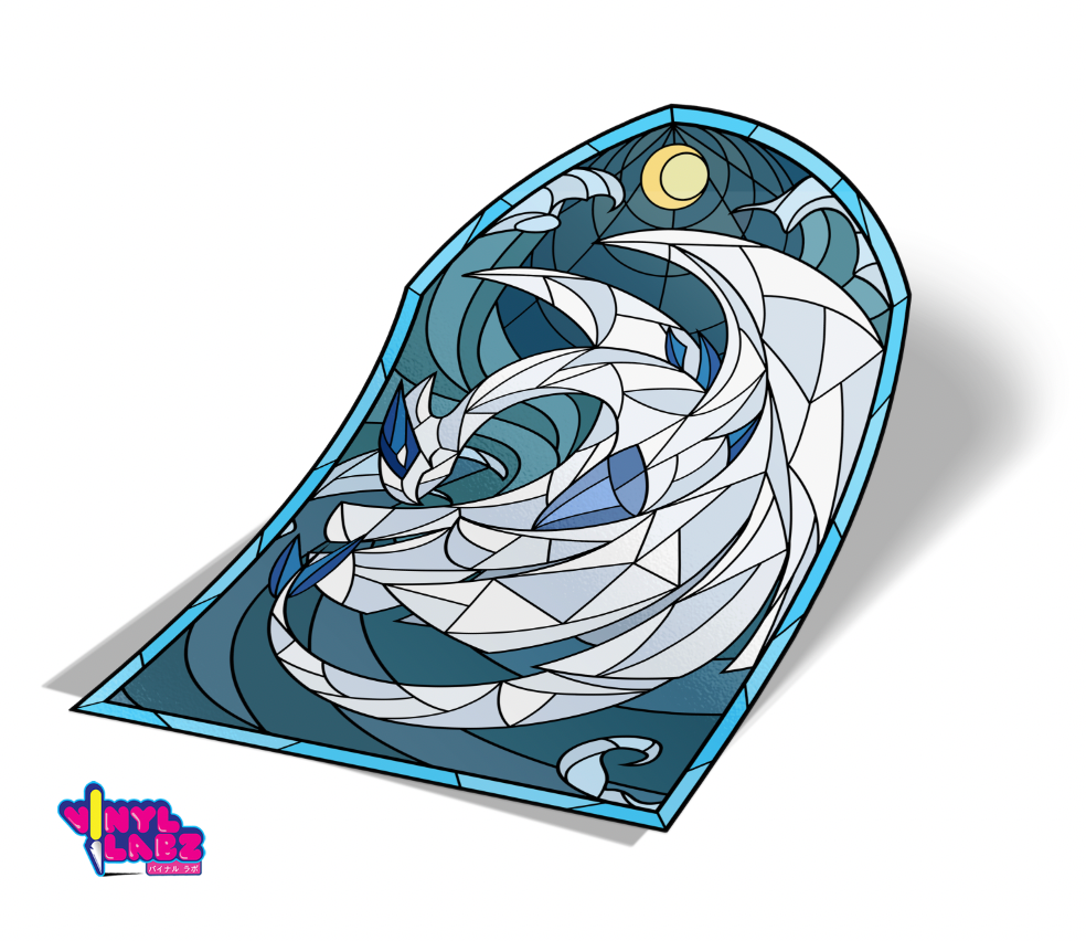 Stained Glass ~ Lugia ~ Spot Reflective