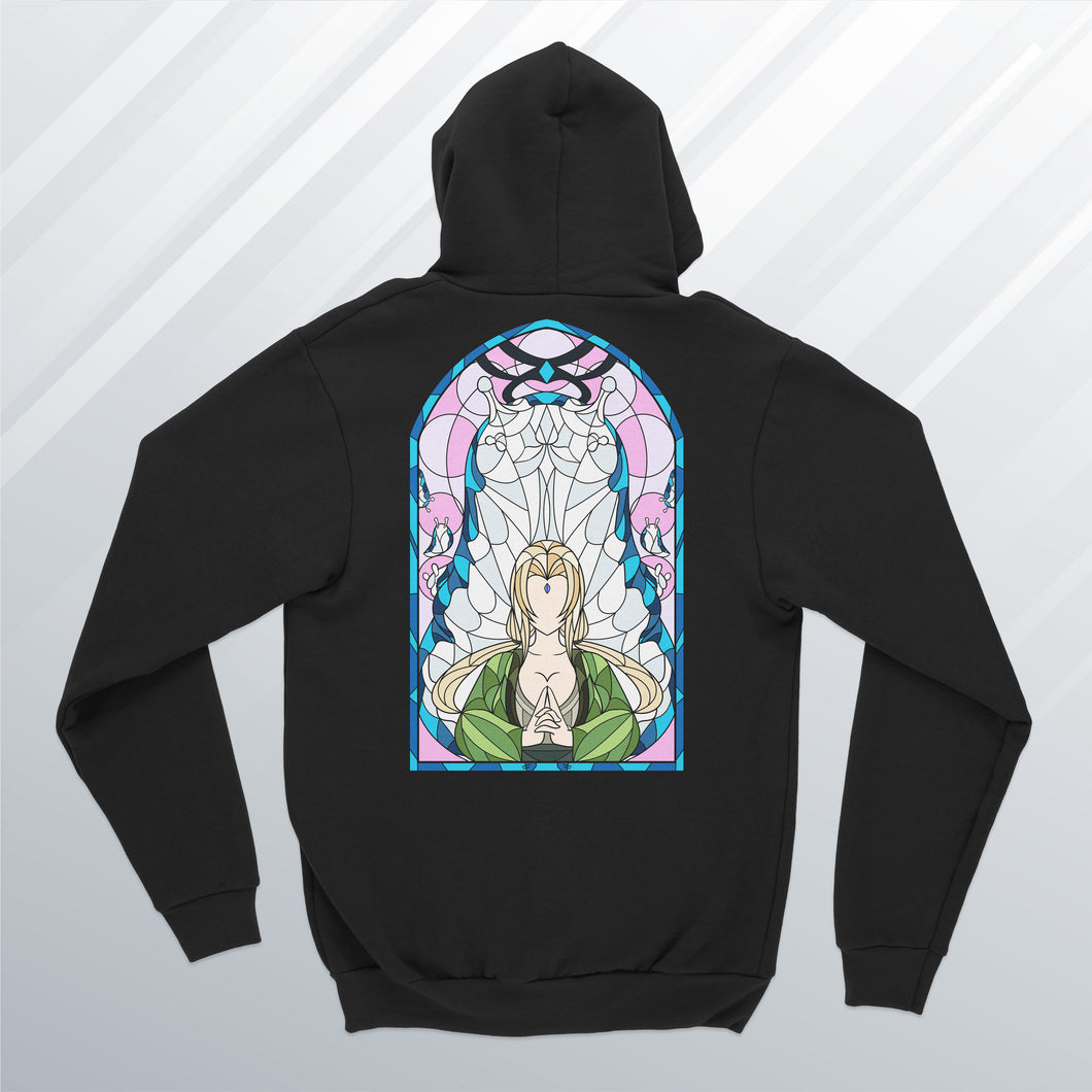 Lady Tsunade Stained Glass Hoodie (Front & Back)