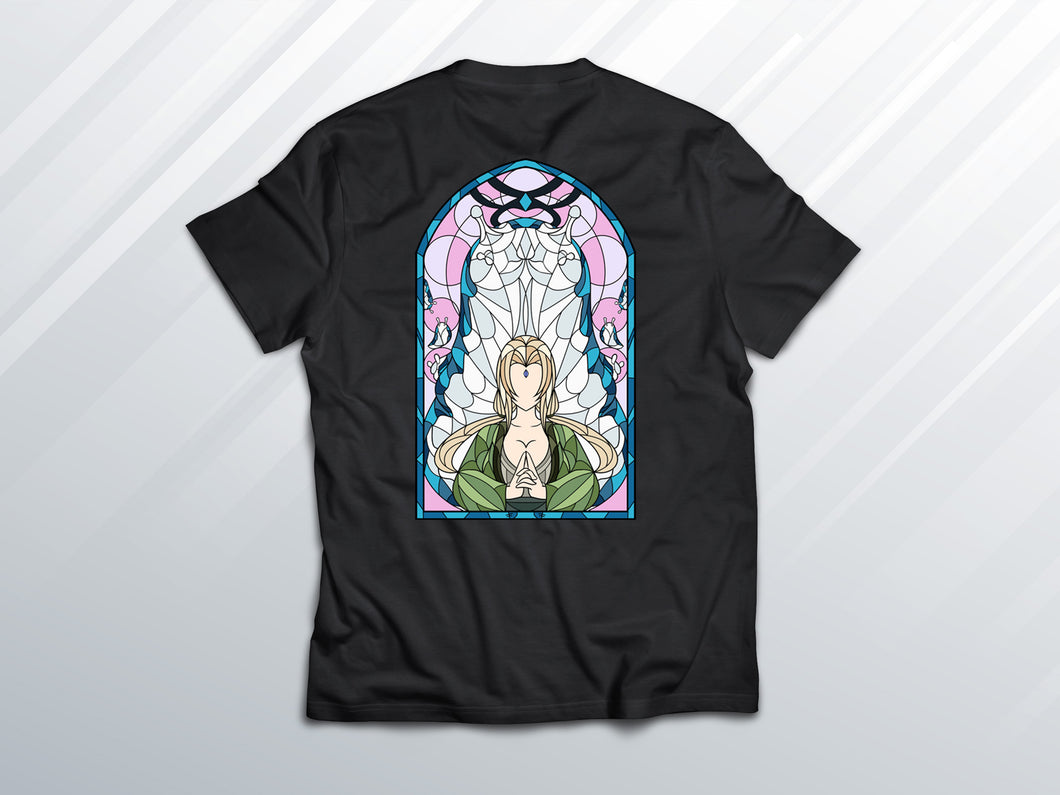 Lady Tsunade Stained Glass T-Shirt (Front & Back)