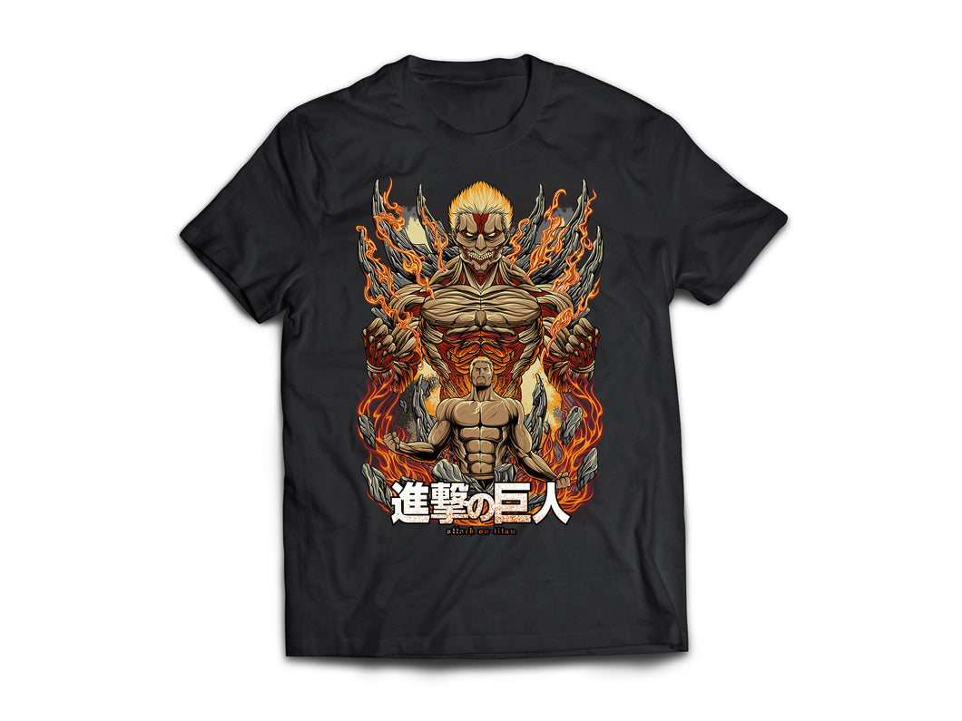 AOT Armored Titan T-Shirt (Front Only)