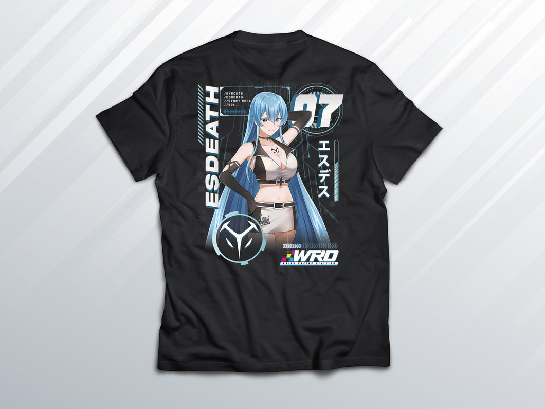 Esdeath T-shirt (Front and Back)