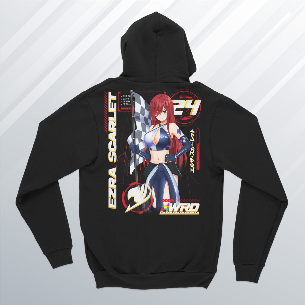 Erza Zip Up Hoodie (Front and Back)