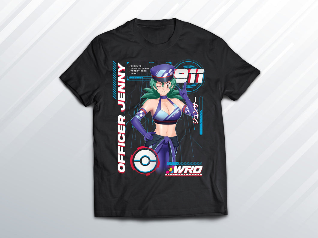 Officer Jenny  T-shirt (FRONT ONLY)