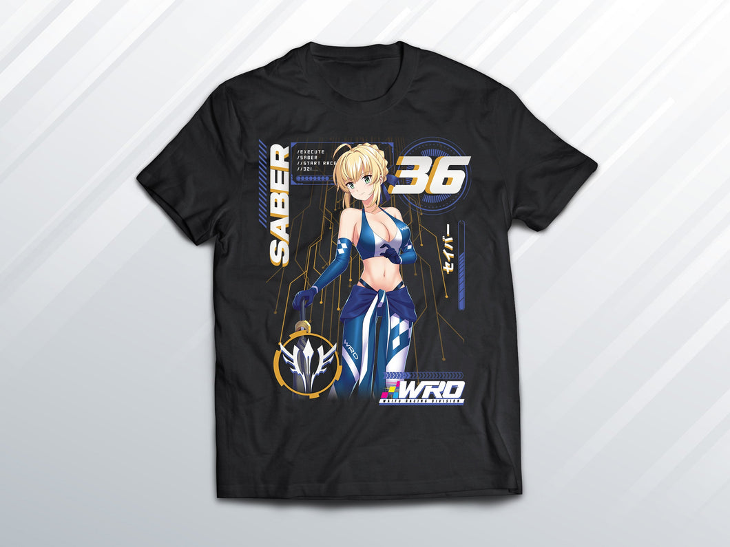 Saber T-shirt (FRONT ONLY)