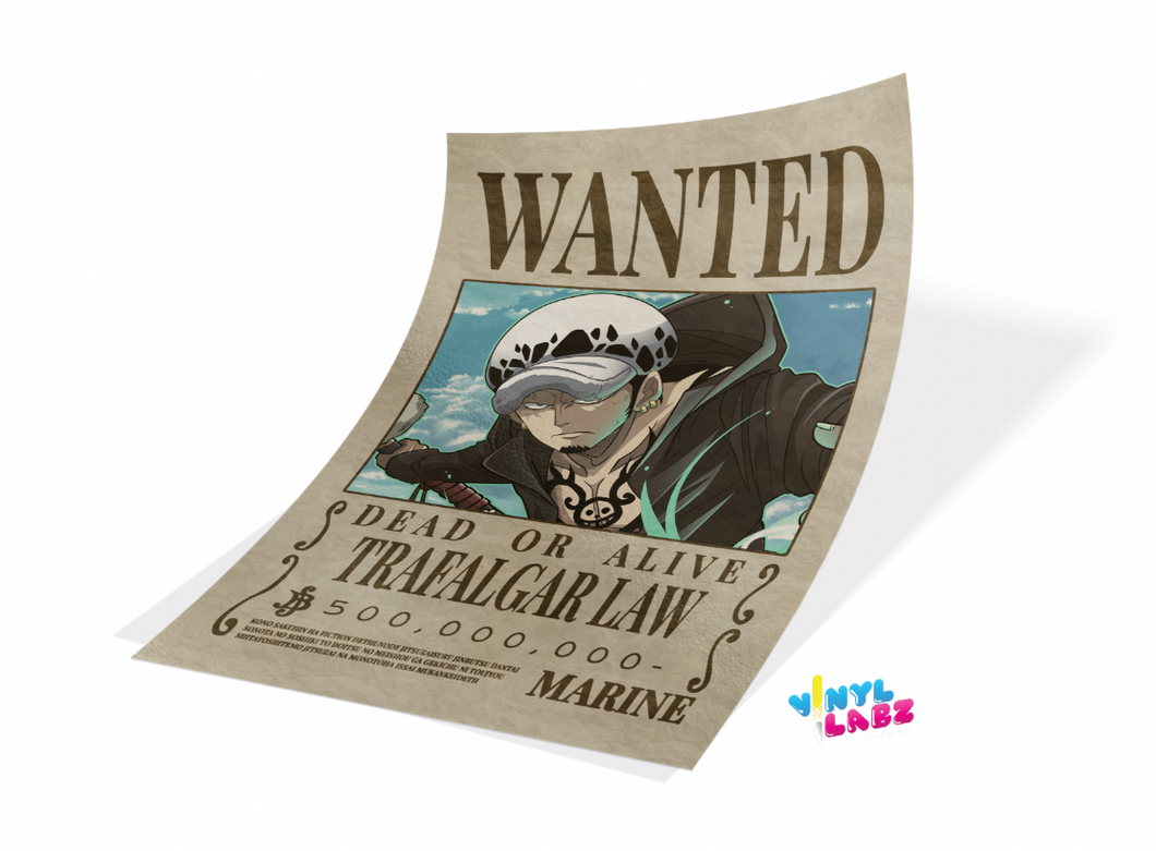 Law - Wanted Poster