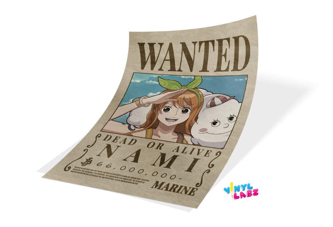 Nami - Wanted Poster
