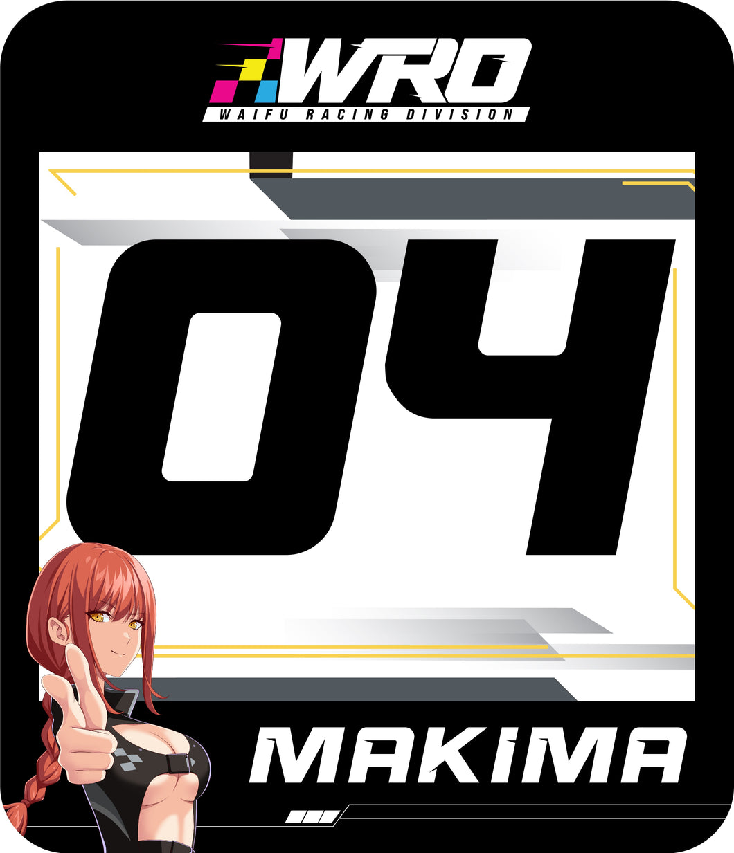 Makima Track Number (Set)