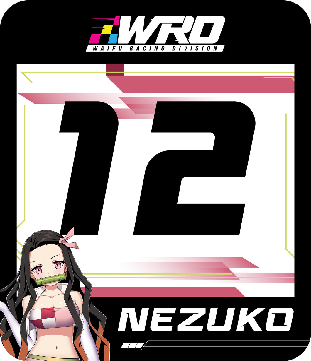 Nezuko Track Number (Set)