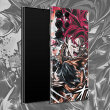 Load image into Gallery viewer, Red God Goku Warm Phone Skin

