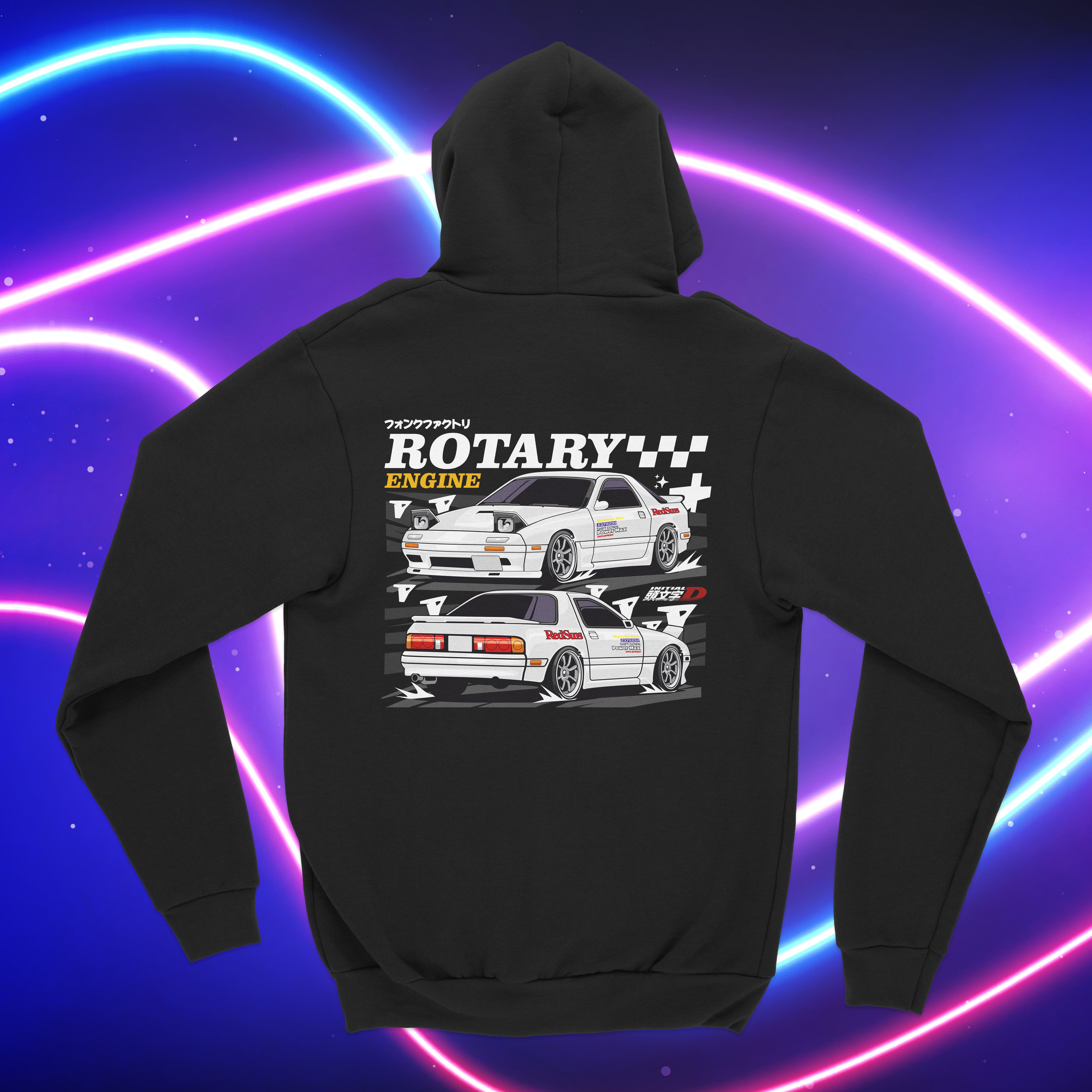 Rotary Engine Rx7 FC Hoodie – Vinyl Labz